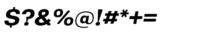 Greater Neue Wide Semi Bold Italic Font OTHER CHARS