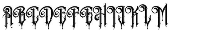 Greature Font UPPERCASE