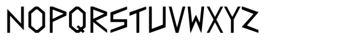 Greek Myth Font LOWERCASE