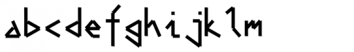 Greek Plain SCF Font LOWERCASE