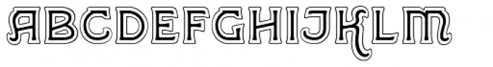 Greene And Hollins No1 Font LOWERCASE