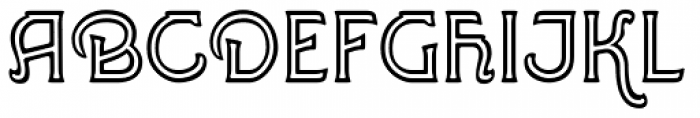 Greene And Hollins No2 Font UPPERCASE