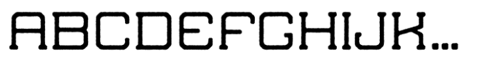 Greenling Rough Font UPPERCASE