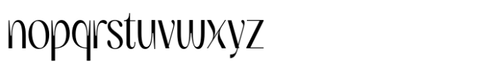 Gregonia Font LOWERCASE