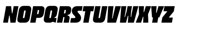 Greisen Extra Bold Italic Font UPPERCASE