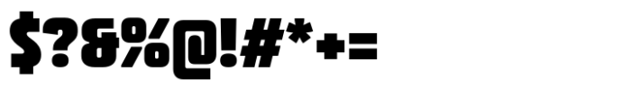 Greisen Extra Bold Font OTHER CHARS