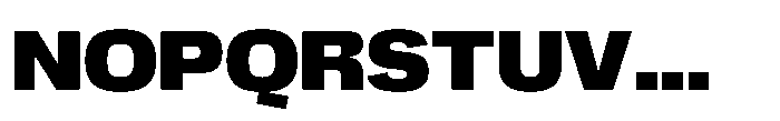 Greitas Black Font UPPERCASE