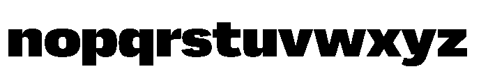 Greitas Black Font LOWERCASE