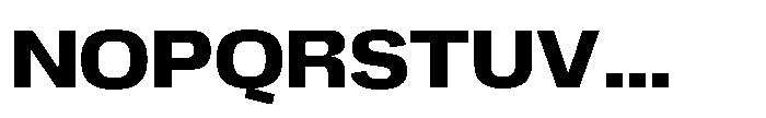 Greitas Bold Font UPPERCASE