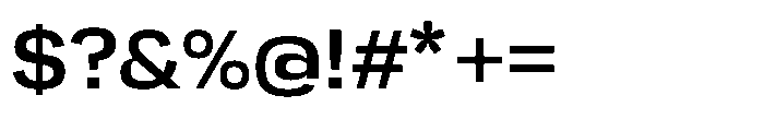 Greitas Medium Font OTHER CHARS