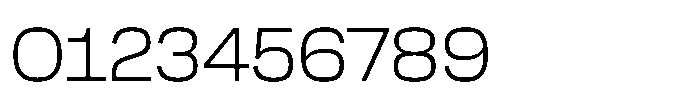 Greitas Thin Font OTHER CHARS