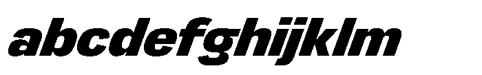 Greitas Ultra Bold Italic FONT