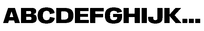 Greitas Ultra Bold Font UPPERCASE