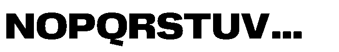 Greitas Ultra Bold Font UPPERCASE