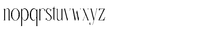 Gremont Arquela Regular Font LOWERCASE