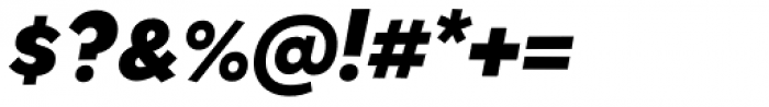 Grenadine MVB ExtraBold Italic Font OTHER CHARS