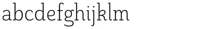 Grenale Slab Con Light Font LOWERCASE