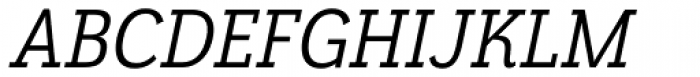 Grenale Slab Con Medium Italic Font UPPERCASE