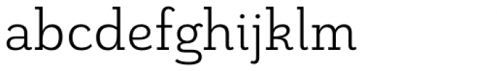 Grenale Slab Nor Book Font LOWERCASE