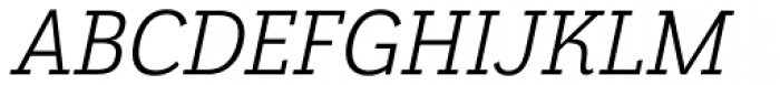 Grenale Slab Nor Regular Italic Font UPPERCASE