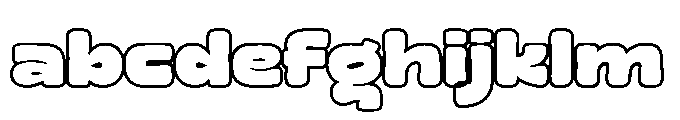 Grenbold Outline FONT