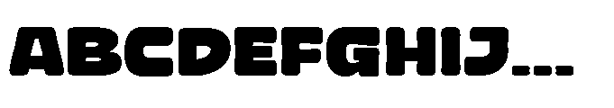 Grenbold Regular Font UPPERCASE