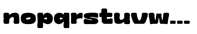 Grenbold Regular Font LOWERCASE