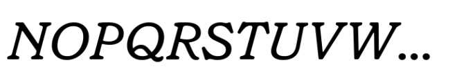 Grenette Pro Variable Italic Font UPPERCASE