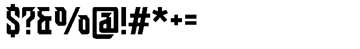 Grenor Inline Grenor Regular Font OTHER CHARS