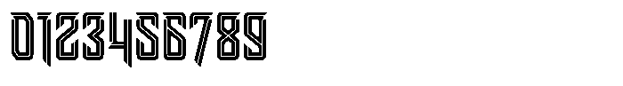 Grenor Inline Regular Font OTHER CHARS