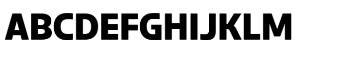 Gresco Extra Bold Font UPPERCASE
