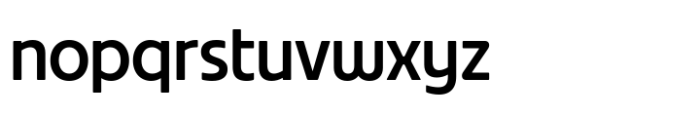 Gresco Medium Font LOWERCASE