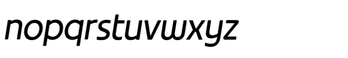 Gresco Variable Oblique Font LOWERCASE