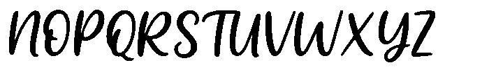 Gresley Script Regular Font UPPERCASE