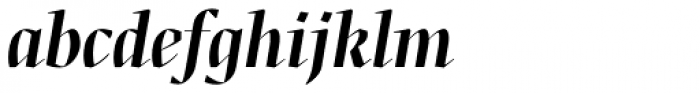 Greta Grande Pro Medium Italic Font LOWERCASE