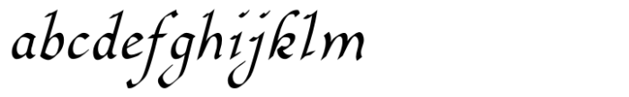 GretchenHello Medium Italic Font LOWERCASE