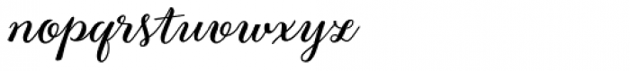 Gretel Script Grande Font LOWERCASE