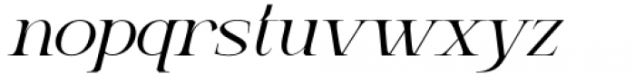 Gretha Italic Font LOWERCASE