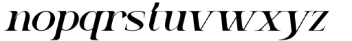 Gretha Semi Bold Italic Font LOWERCASE