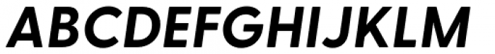Greycliff CF Bold Oblique Font UPPERCASE