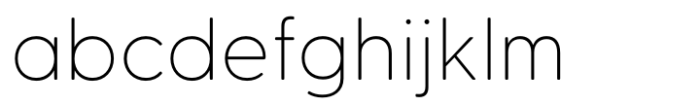 Greycliff CF Japanese CF Thin Font LOWERCASE