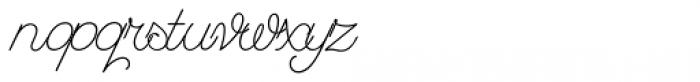 Greyhound Script Font LOWERCASE