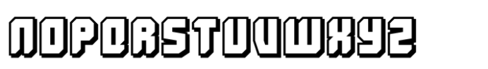 Grid Hero Shadow Font UPPERCASE