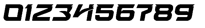 Gridapex Italic Font OTHER CHARS