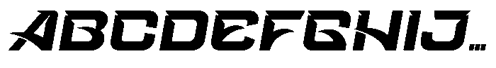 Gridapex Italic Font UPPERCASE