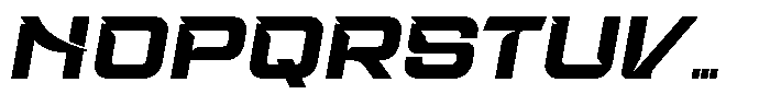 Gridapex Italic Font UPPERCASE