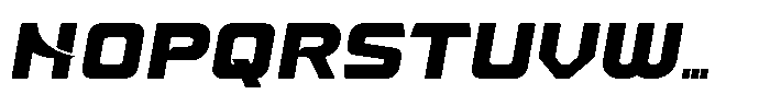 Gridapex Italic Font LOWERCASE
