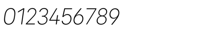 Gridink Extra Light Oblique Font OTHER CHARS