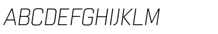 Gridink Extra Light Oblique Font