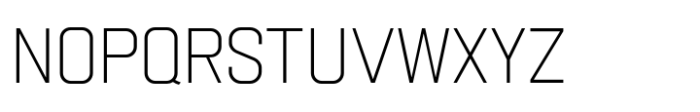 Gridink Extra Light Font UPPERCASE